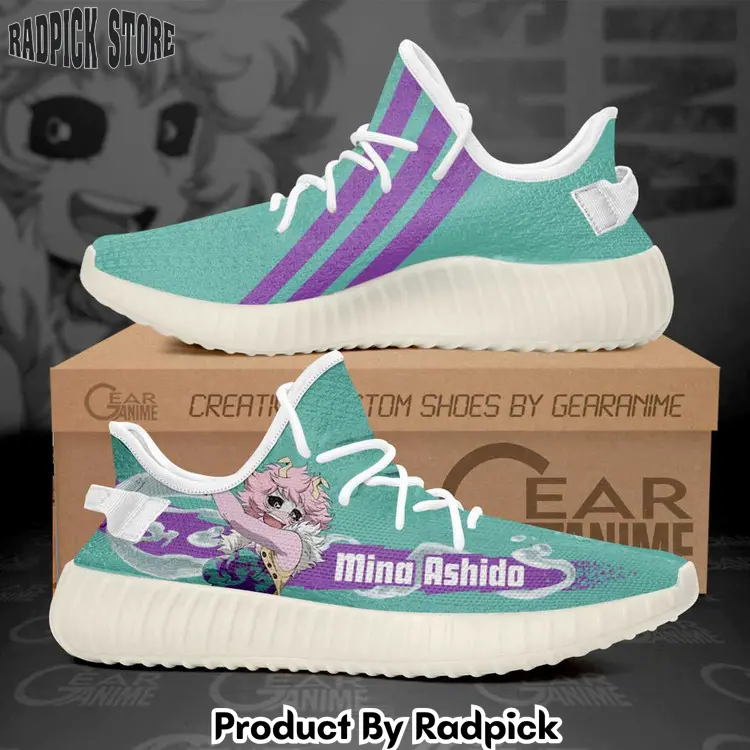 Mina ashido yeezy shoes anime  rp132132132